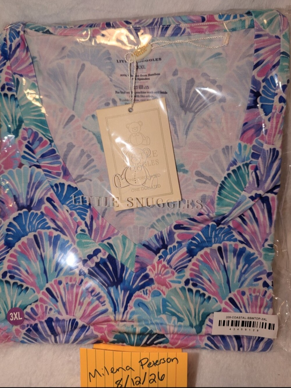 Little Snuggles Bamboo Shell Women's V Neck